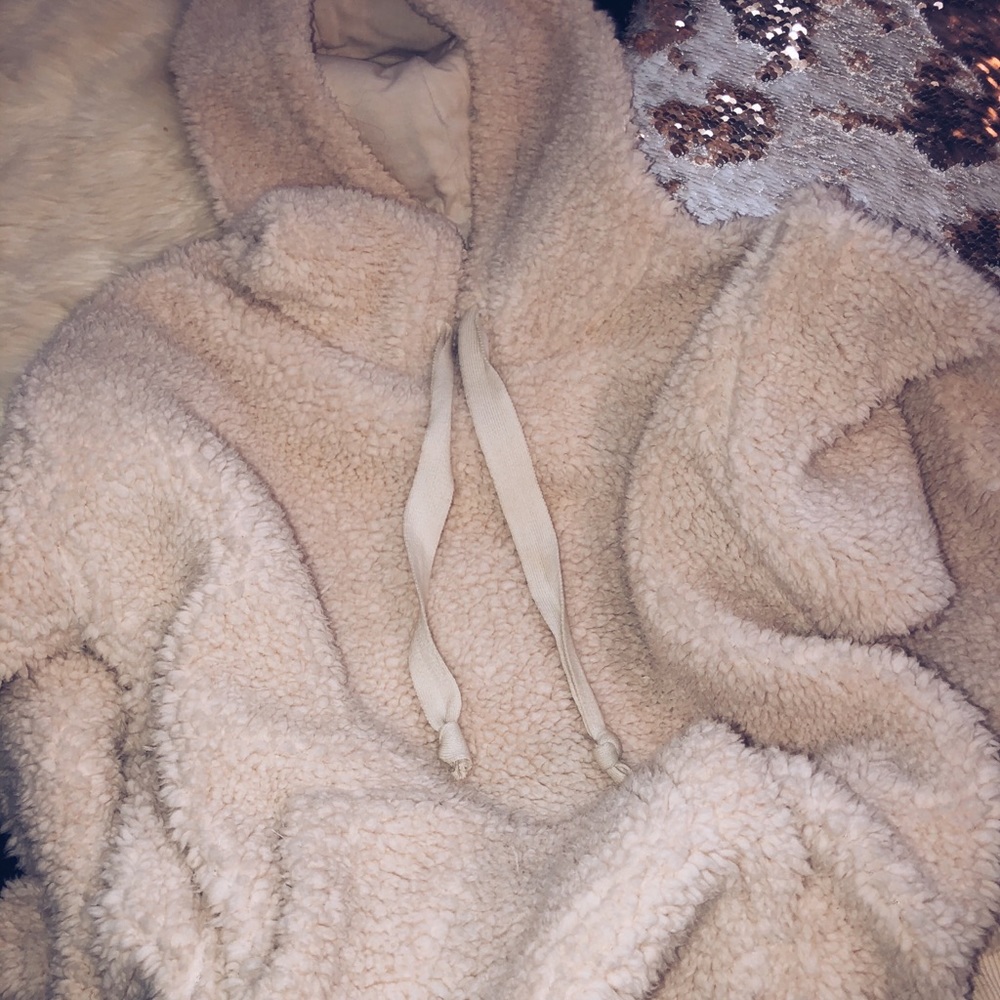 Fuzzy hoodie
